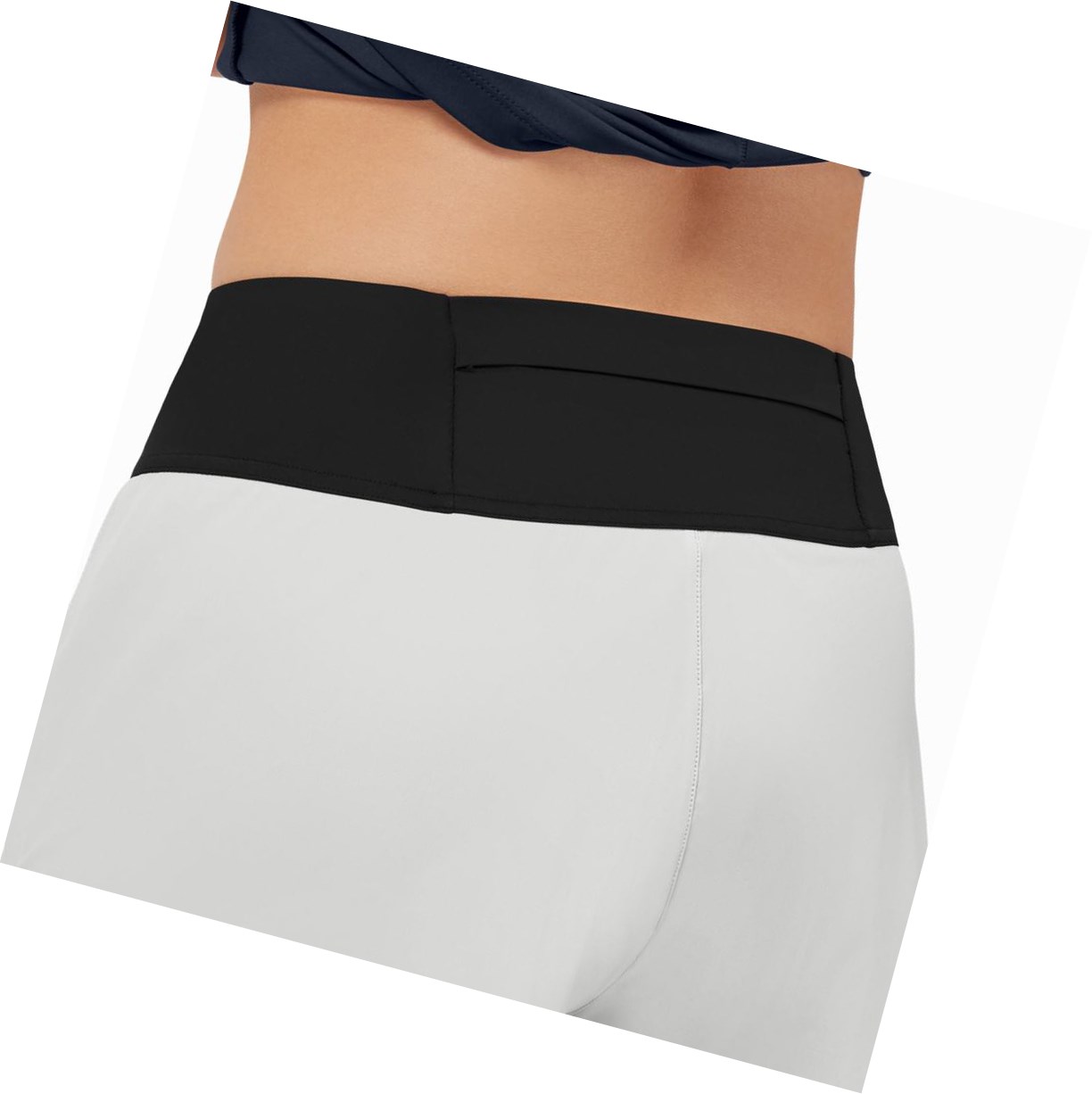 Beige / Black On Running Women's Running Shorts | 8015FDSPK