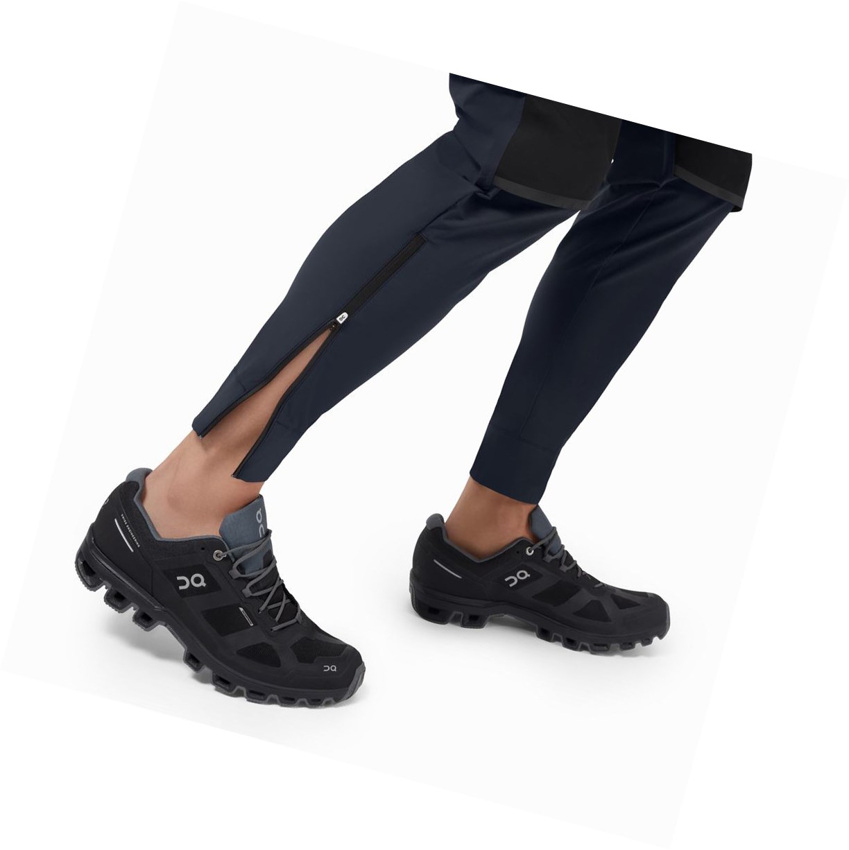 Black / Navy On Waterproof Men's Pants | 3762GBOKX