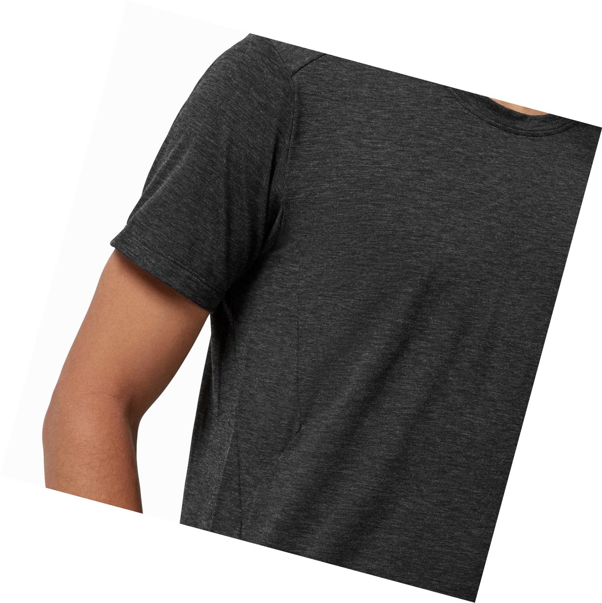 Black On Active-T Men's T Shirts | 3754JKMYG