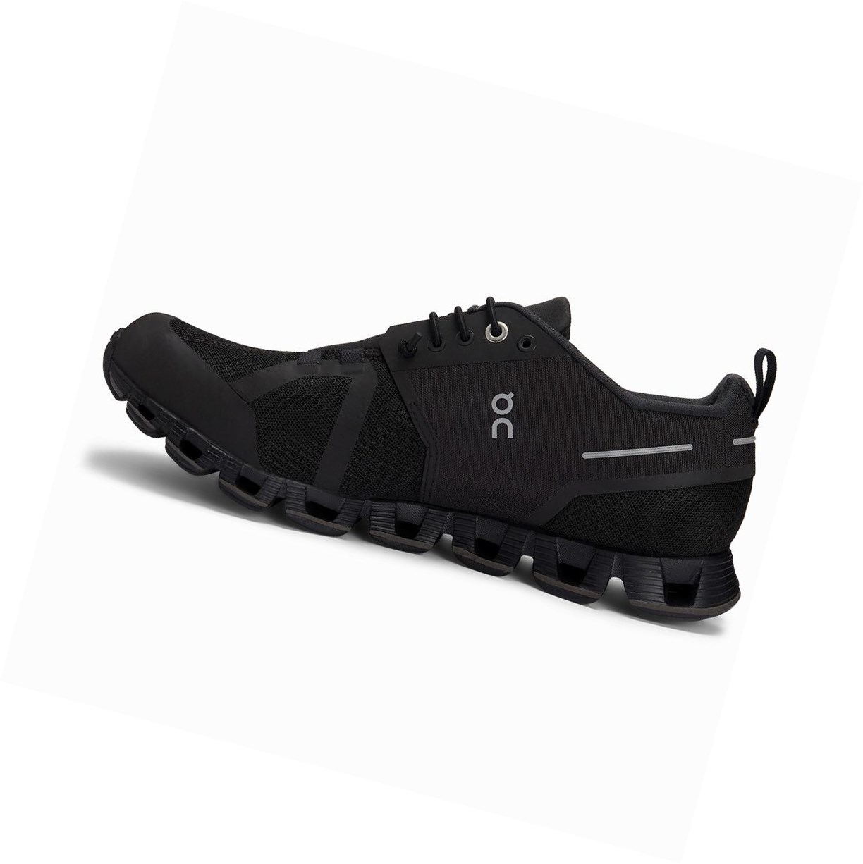 Black On Cloud Waterproof Women's Road Running Shoes | 2461RUPEQ