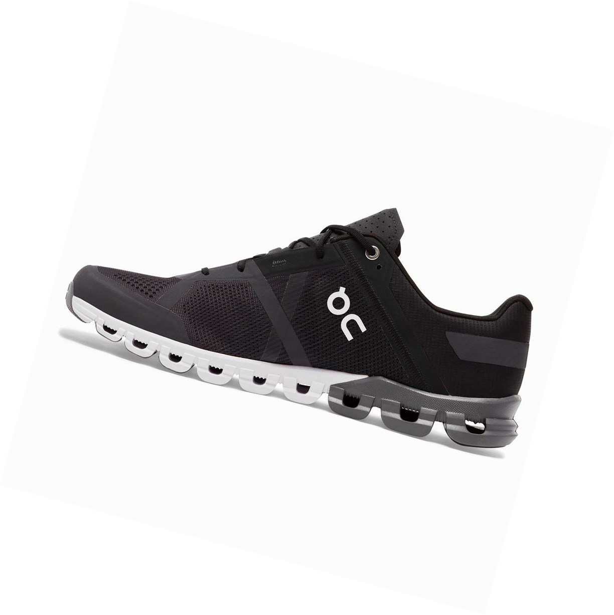 Black On Cloudflow Men's Road Running Shoes | 2384NBMVC