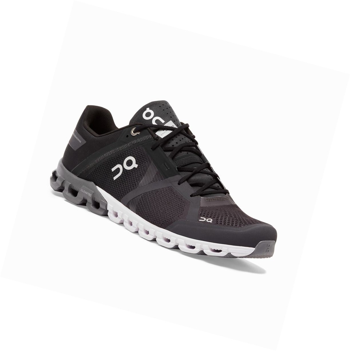 Black On Cloudflow Men's Road Running Shoes | 2384NBMVC