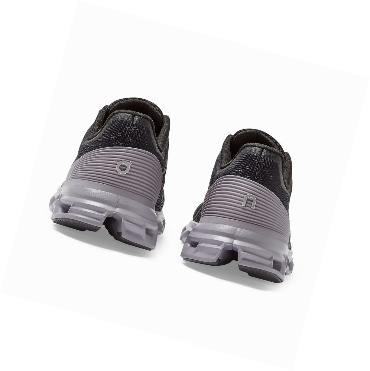 Black On Cloudstratus Women's Road Running Shoes | 6582LFSYO