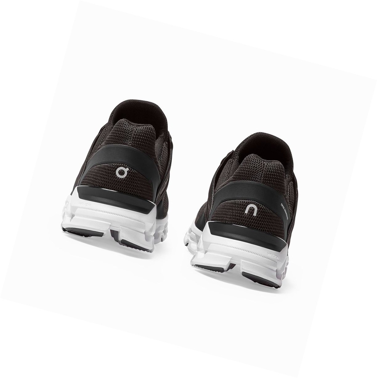 Black On Cloudswift Men's Road Running Shoes | 1863EBMZD