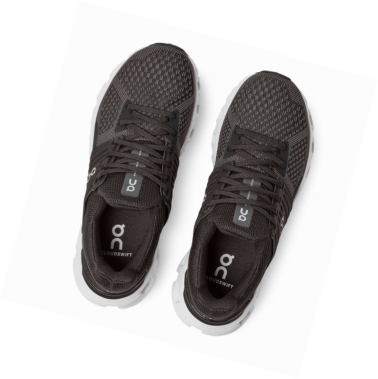 Black On Cloudswift Women's Road Running Shoes | 0743YTOQW