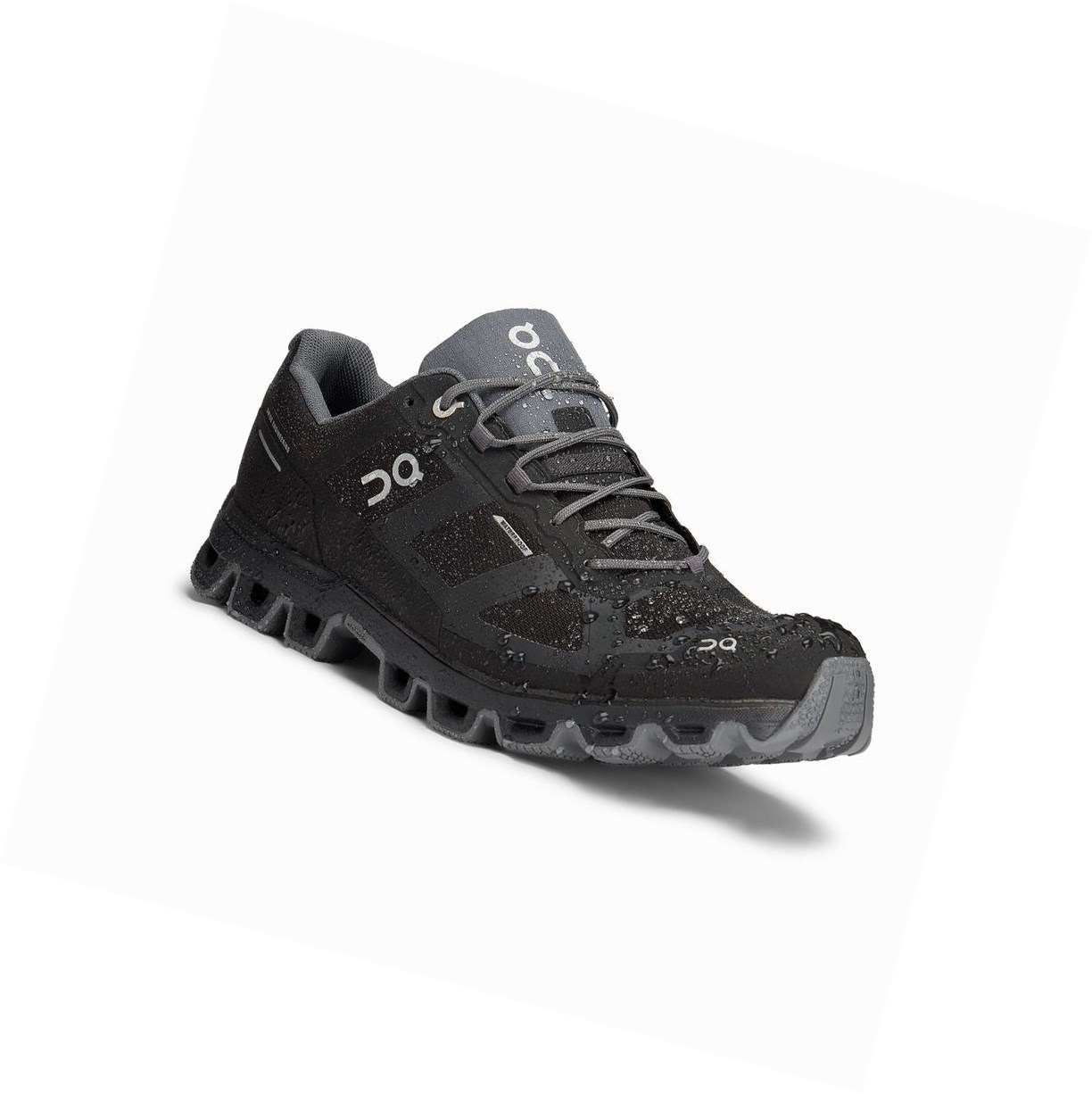 Black On Cloudventure Waterproof Men's Trail Running Shoes | 3768JZAGL