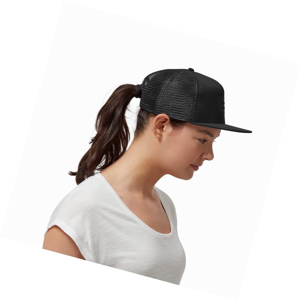 Black On Crew Women's Hats | 0453KRFTD