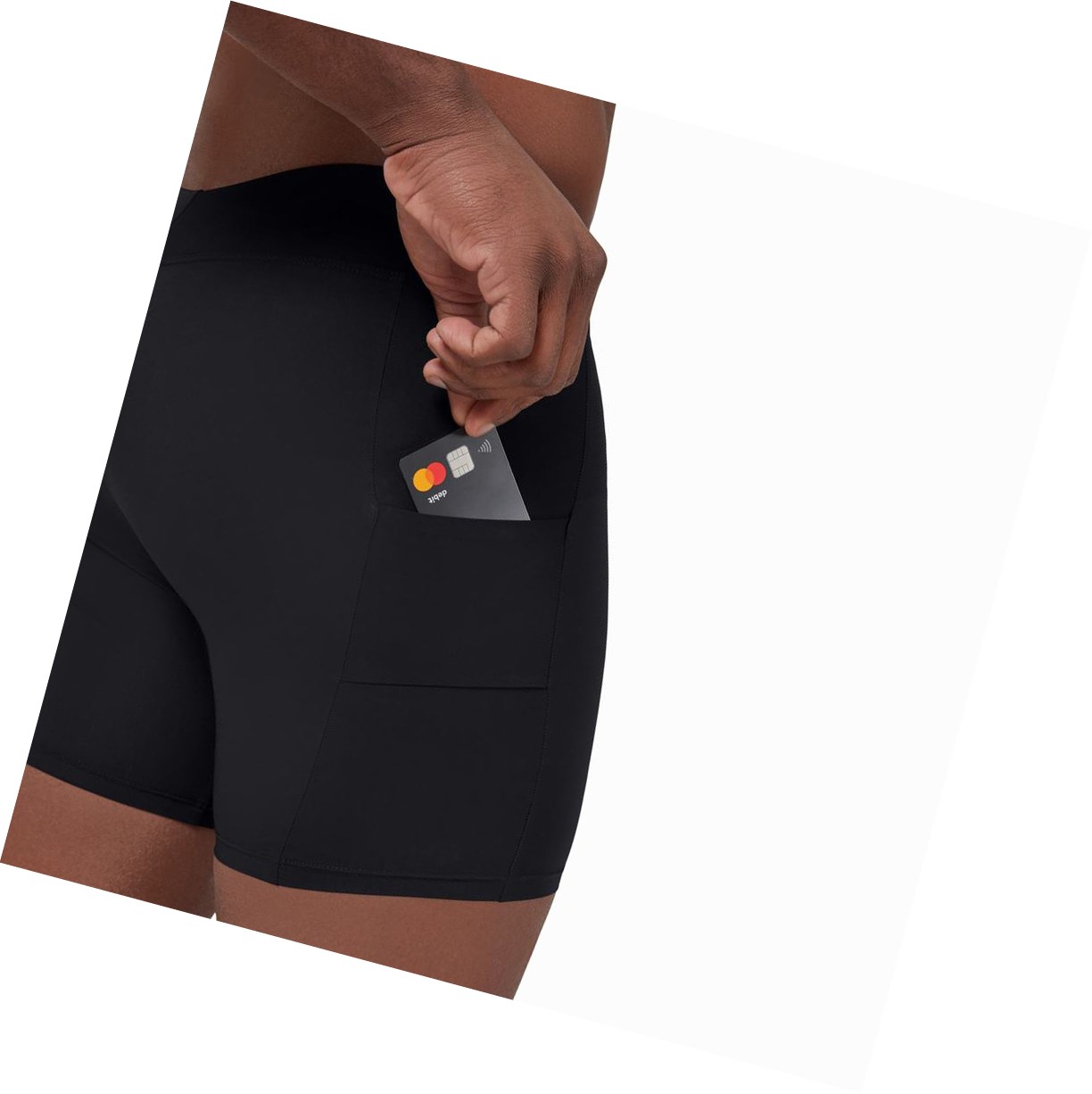 Black On Hybrid Men's Running Shorts | 4053KBOGW