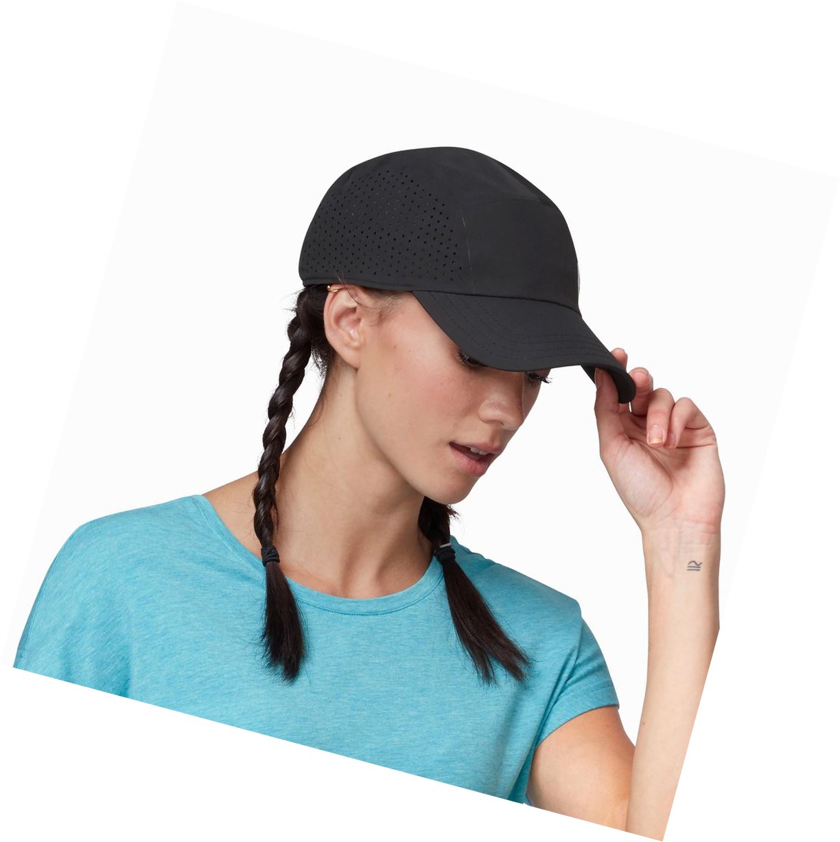 Black On Lightweight Women's Hats | 1975XCITN