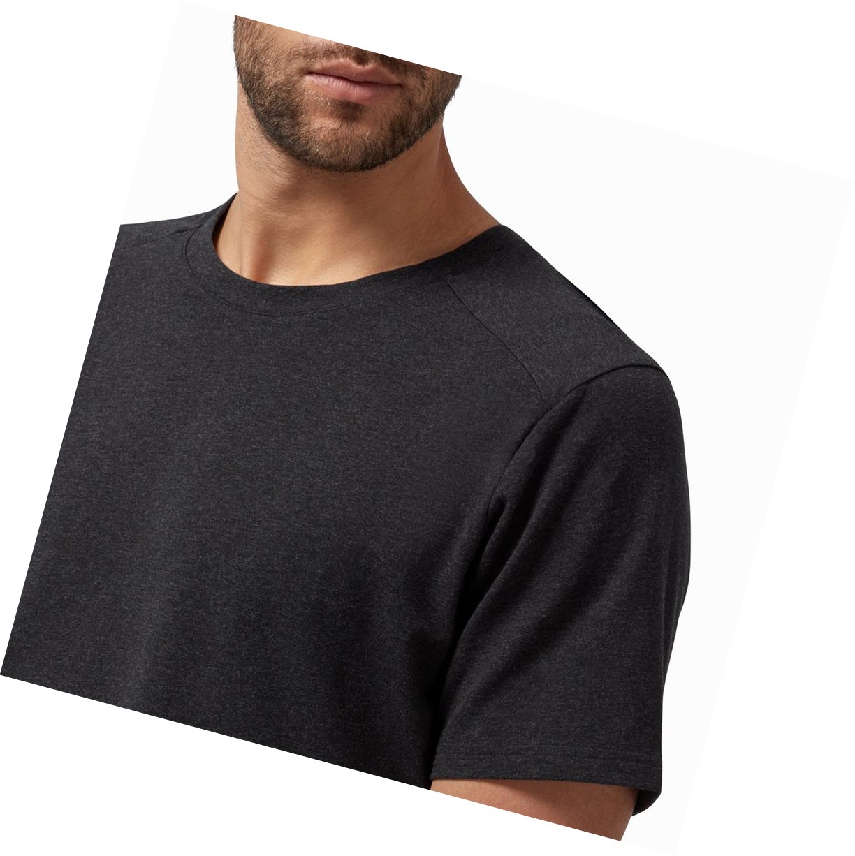 Black On On-T Men's T Shirts | 3971EZGYX