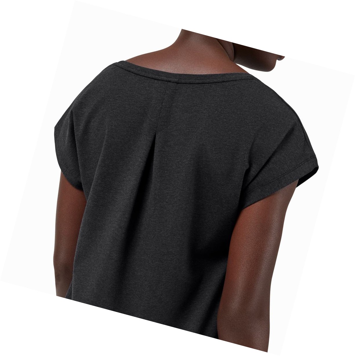 Black On On-T Women's T Shirts | 0863HUKCZ