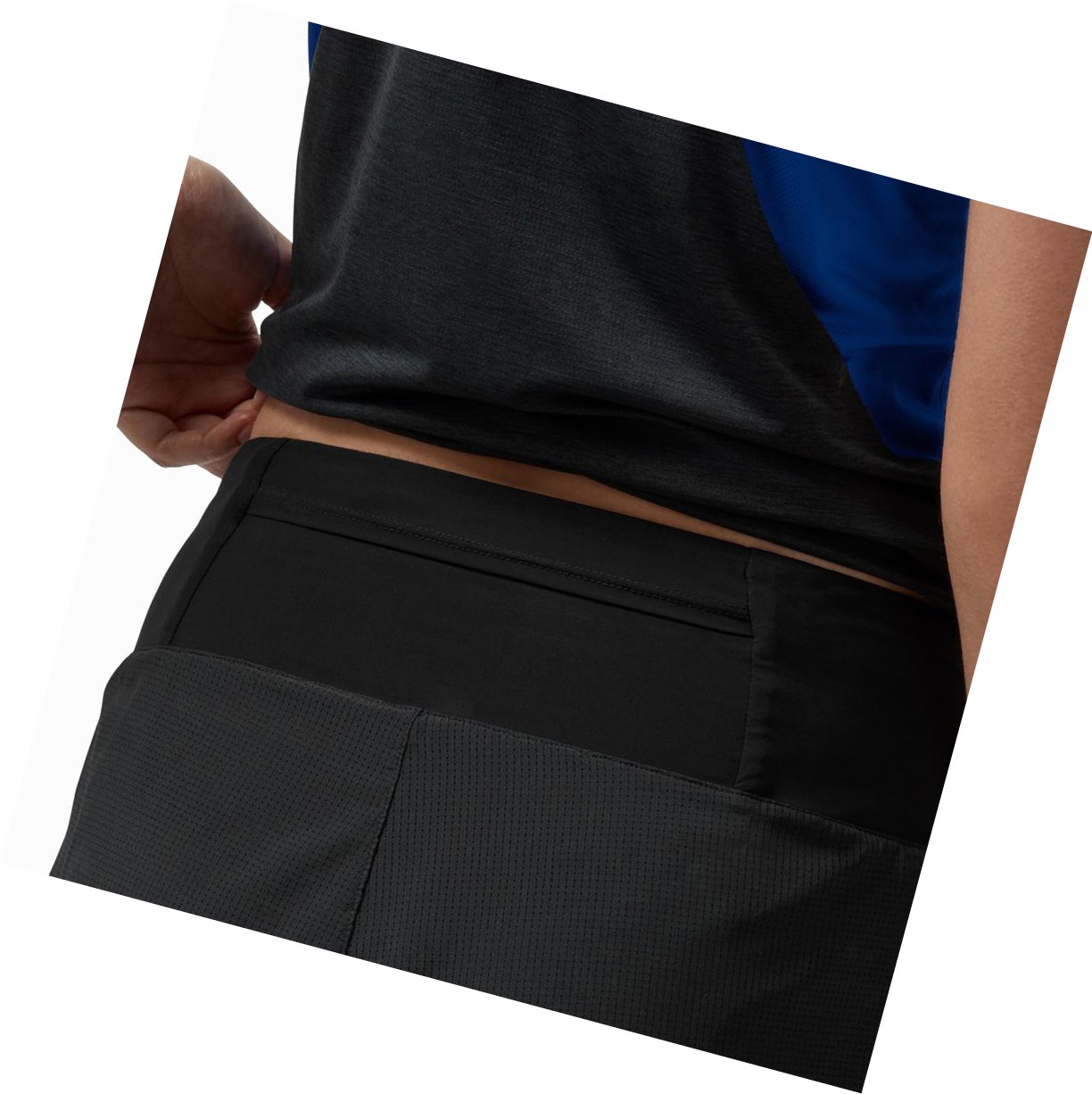 Black On Race Women's Running Shorts | 7086IPDWG