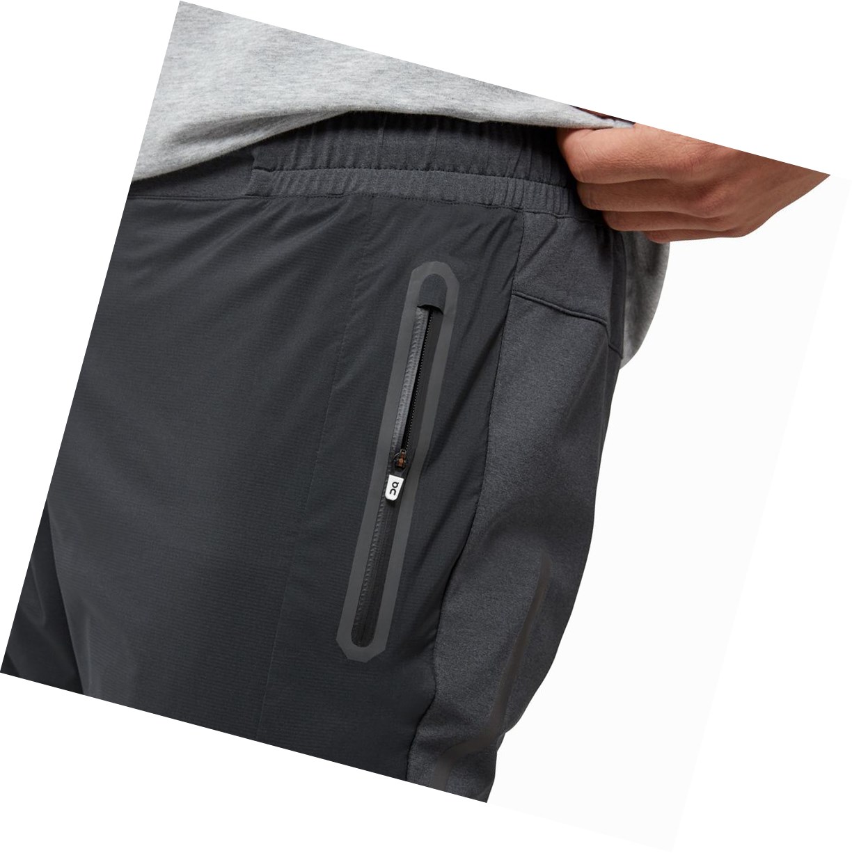 Black On Running Men's Running Pants | 7680CHDNG