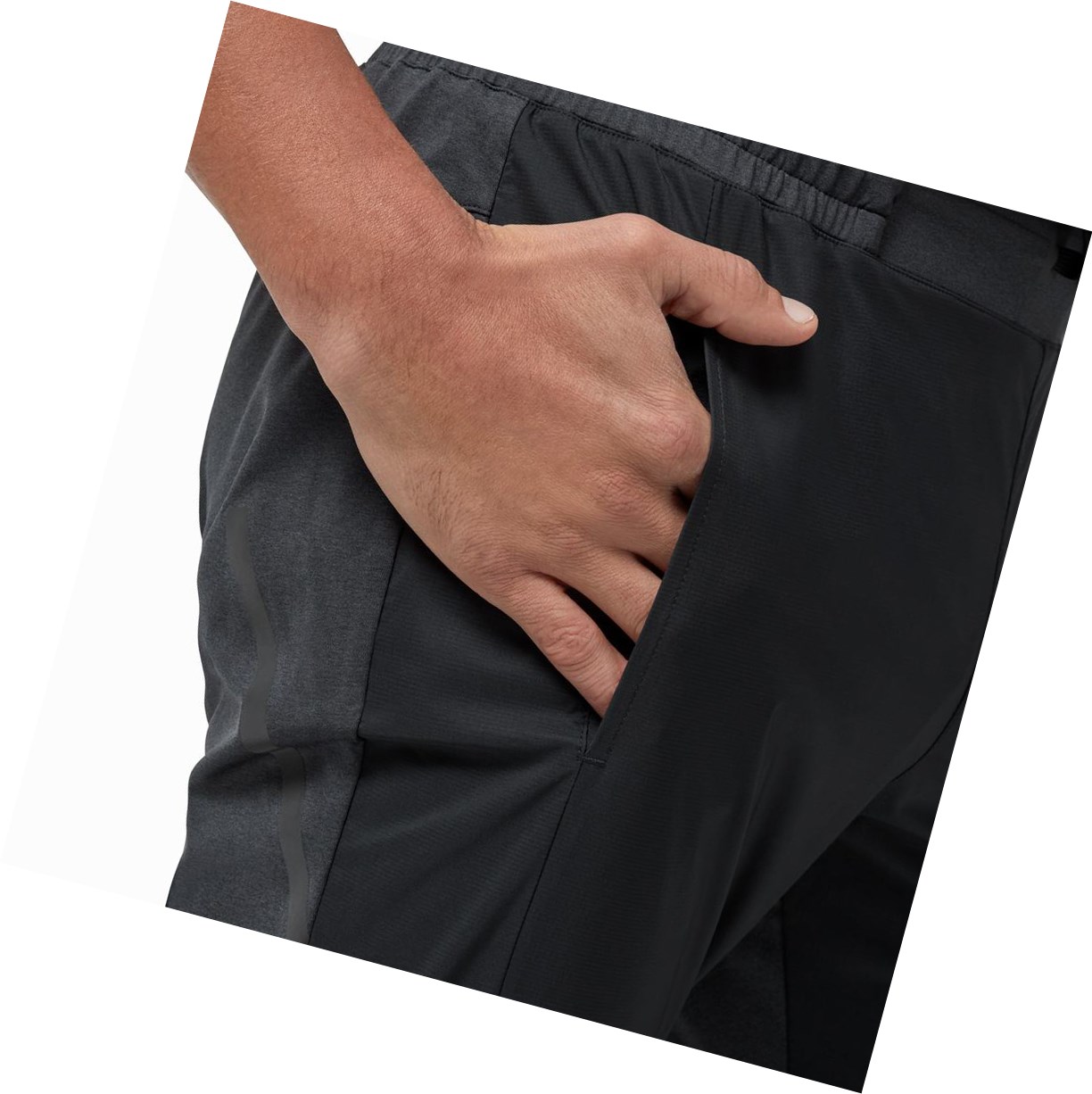 Black On Running Men's Running Pants | 7680CHDNG