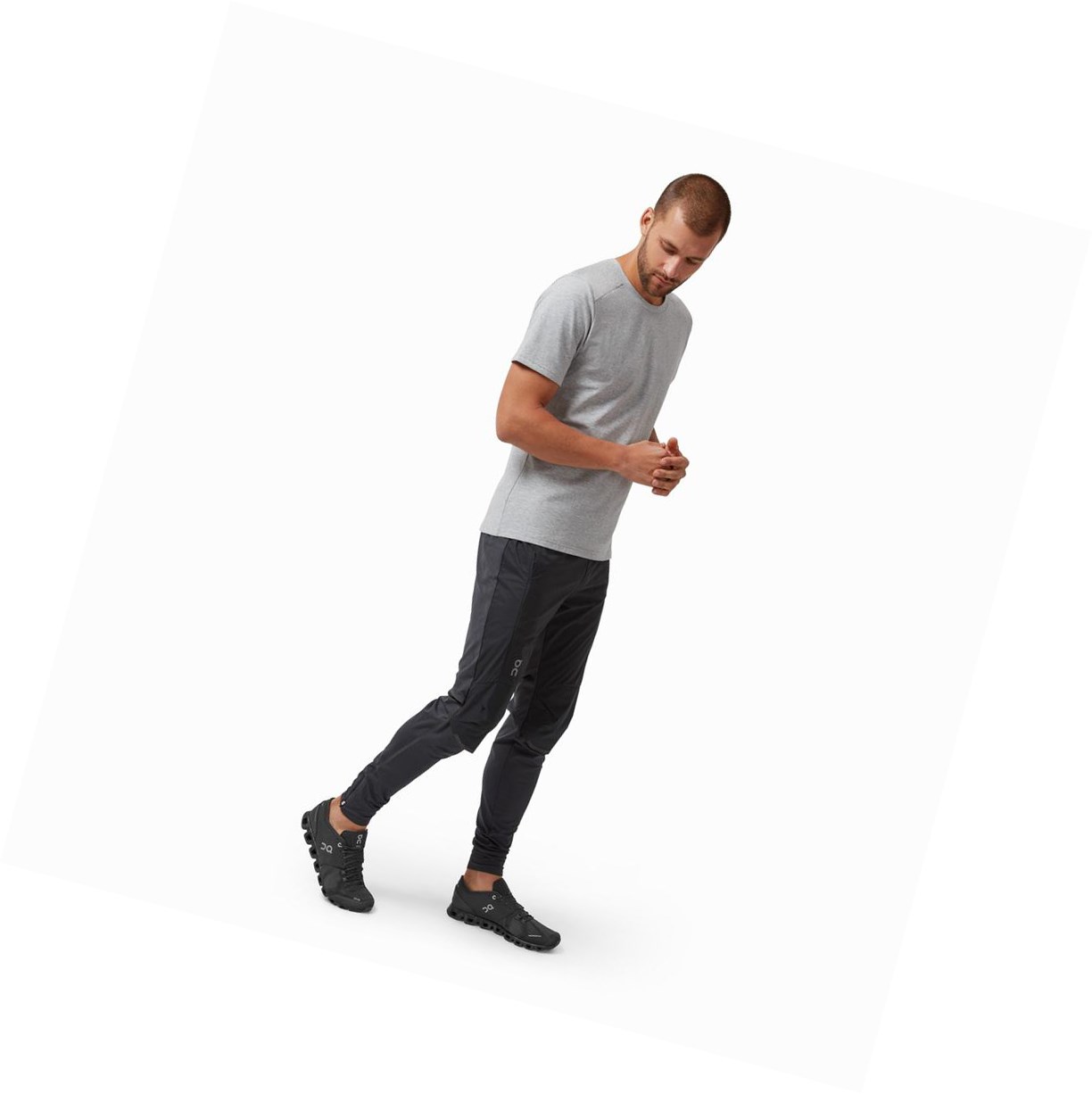 Black On Running Men's Running Pants | 7680CHDNG