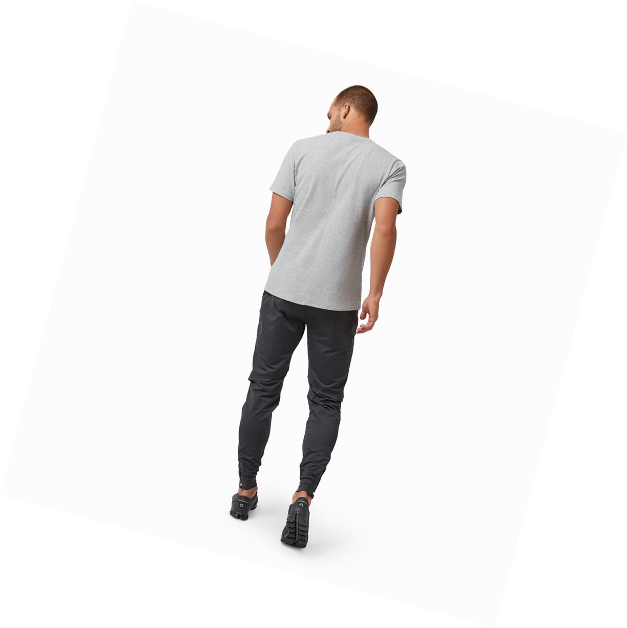 Black On Running Men's Running Pants | 7680CHDNG