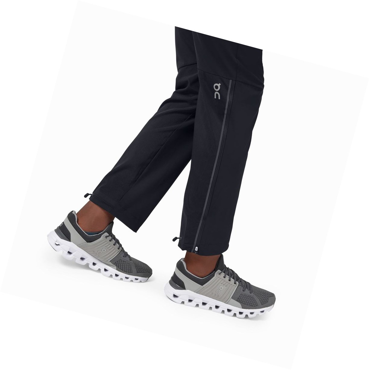 Black On Track Men's Track Pants | 3961NGZCY