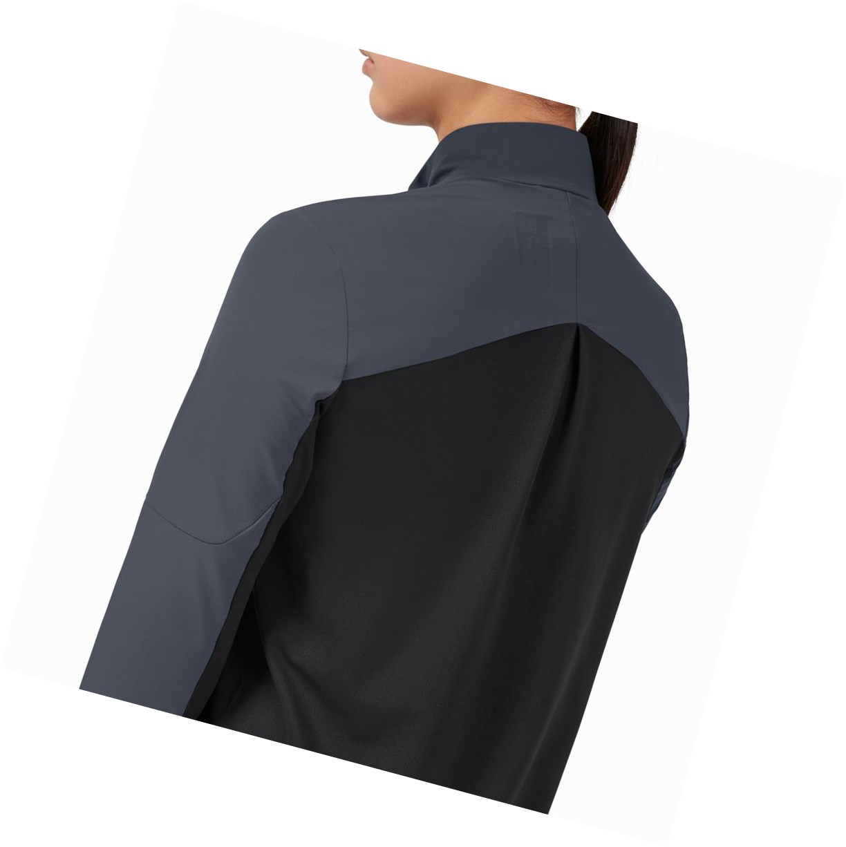 Black On Trail Breaker Women's Shirts | 9874DPUKL