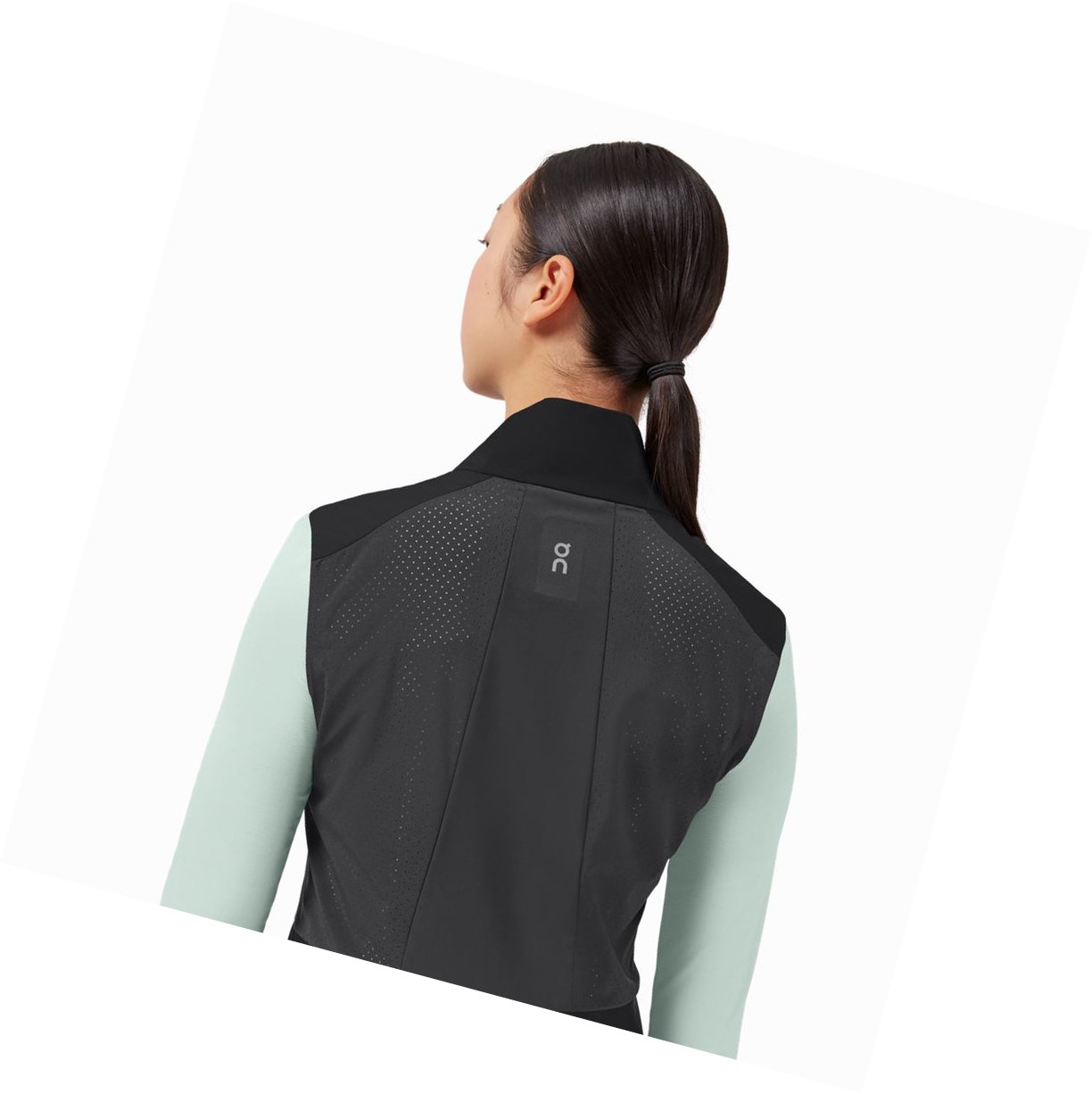 Black On Weather Women's Vest | 2350VOEFH