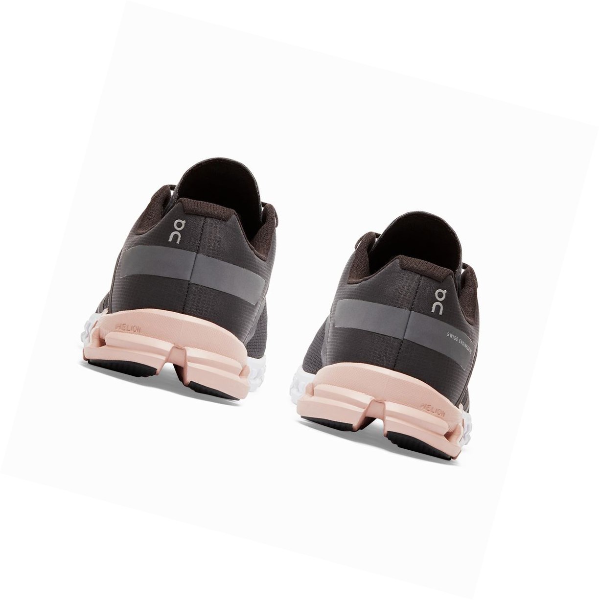 Black Rose On Cloudflow Women's Road Running Shoes | 1564UXLQP