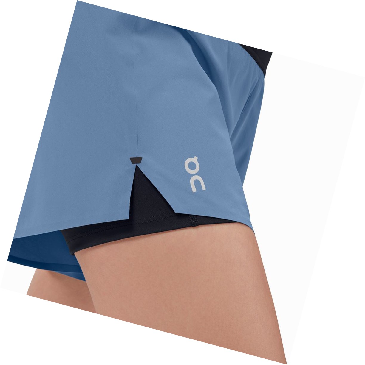 Blue / Black On Running Women's Running Shorts | 4271EWHSQ