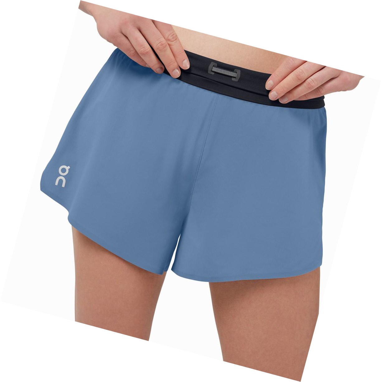 Blue / Black On Running Women's Running Shorts | 4271EWHSQ