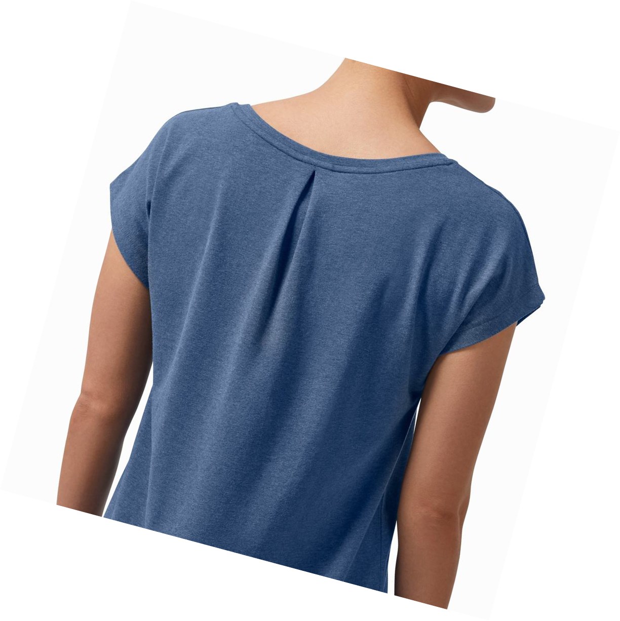 Blue On On-T Women's T Shirts | 6731KUGAS