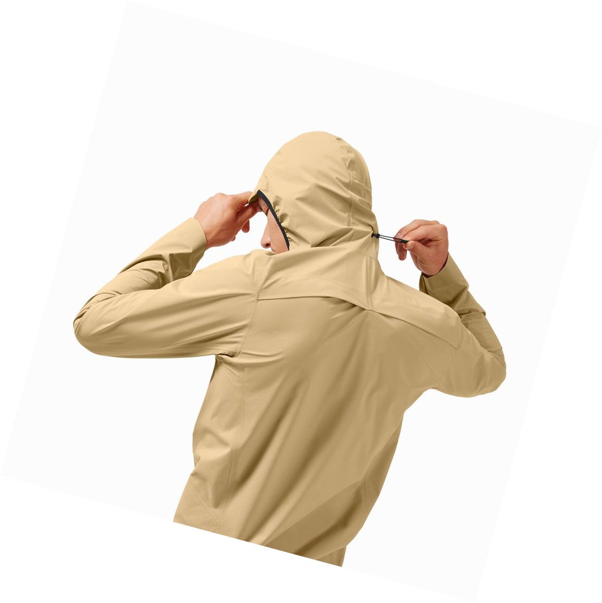 Brown On Waterproof Anorak Men's Jackets | 5890SFRYI