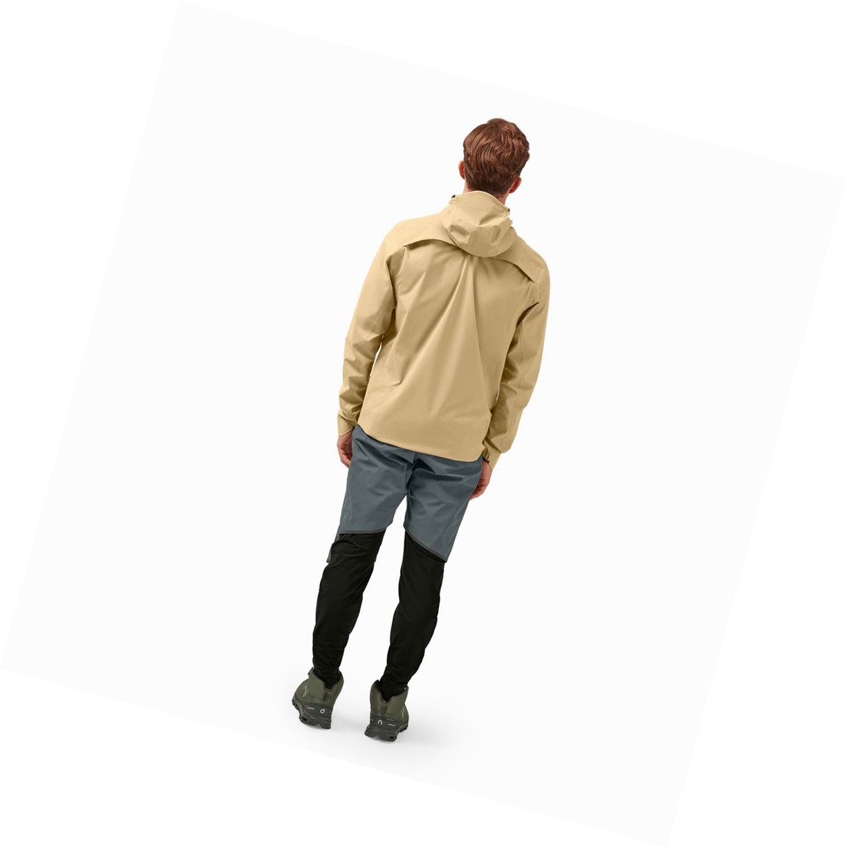 Brown On Waterproof Anorak Men's Jackets | 5890SFRYI