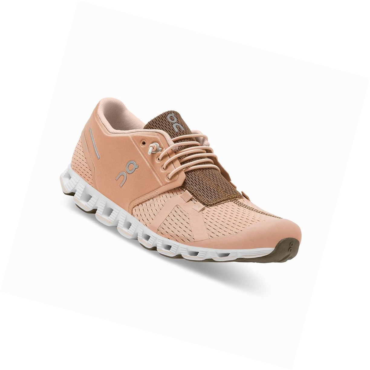 Brown Rose / Camo On Cloud Women's Road Running Shoes | 6509BVCKF