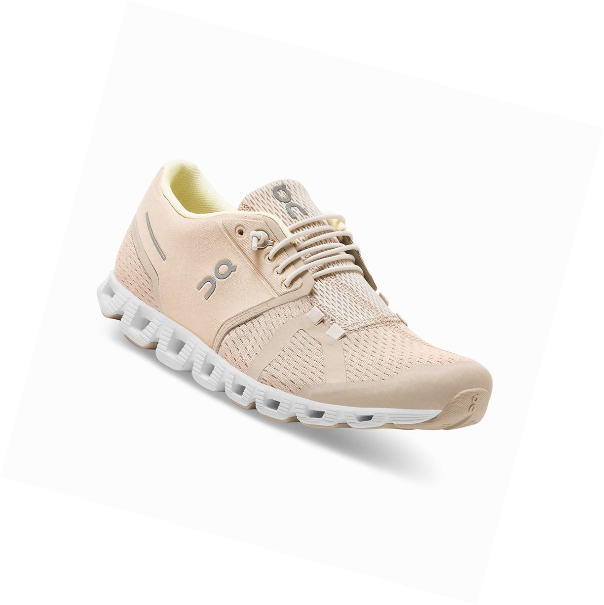 Brown Rose On Cloud Women's Road Running Shoes | 1846QFNEM