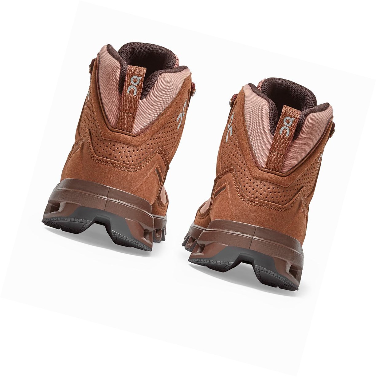 Brown Rose On Cloudridge Women's Hiking Shoes | 1397KWJOZ