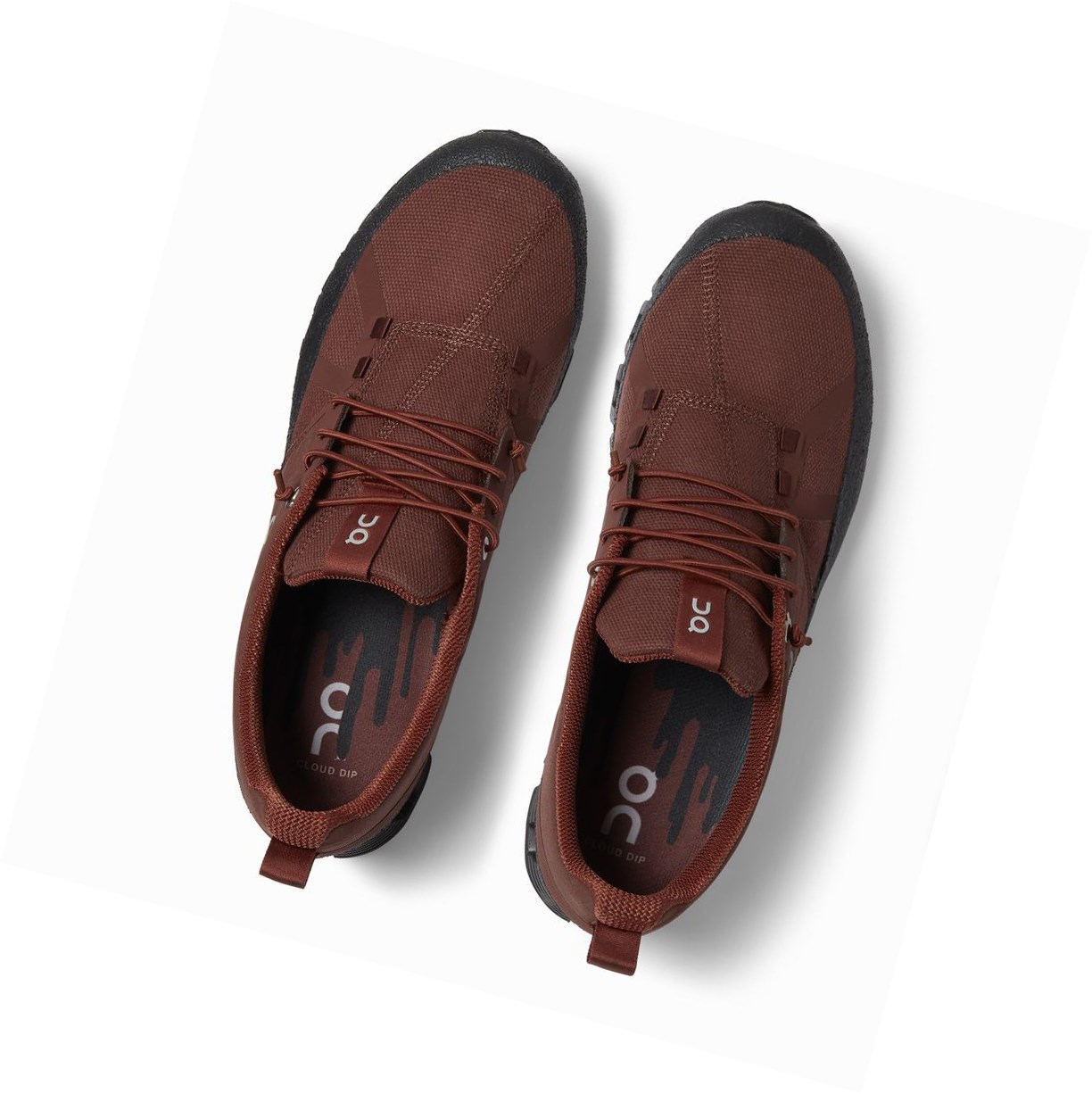 Claret On Cloud Dip Men's Road Running Shoes | 1798XQSYD