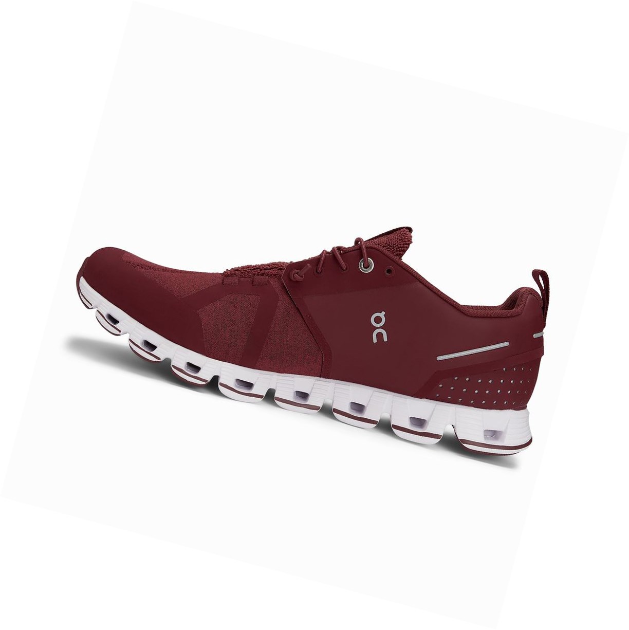 Claret On Cloud Terry Men's Road Running Shoes | 3524SFCPL