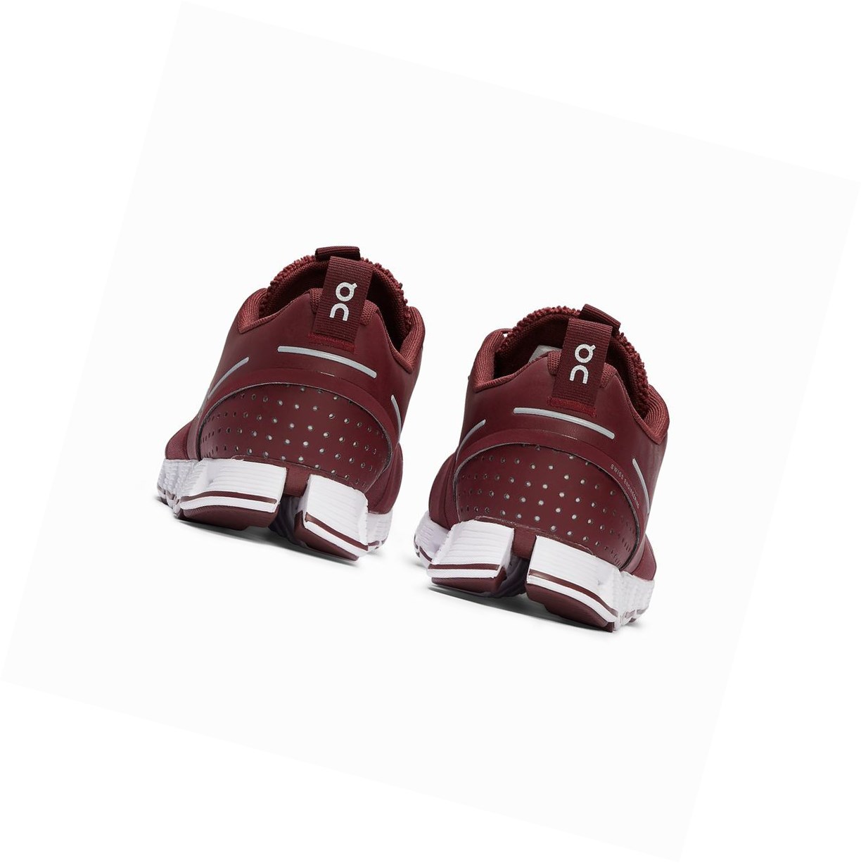 Claret On Cloud Terry Men's Road Running Shoes | 3524SFCPL