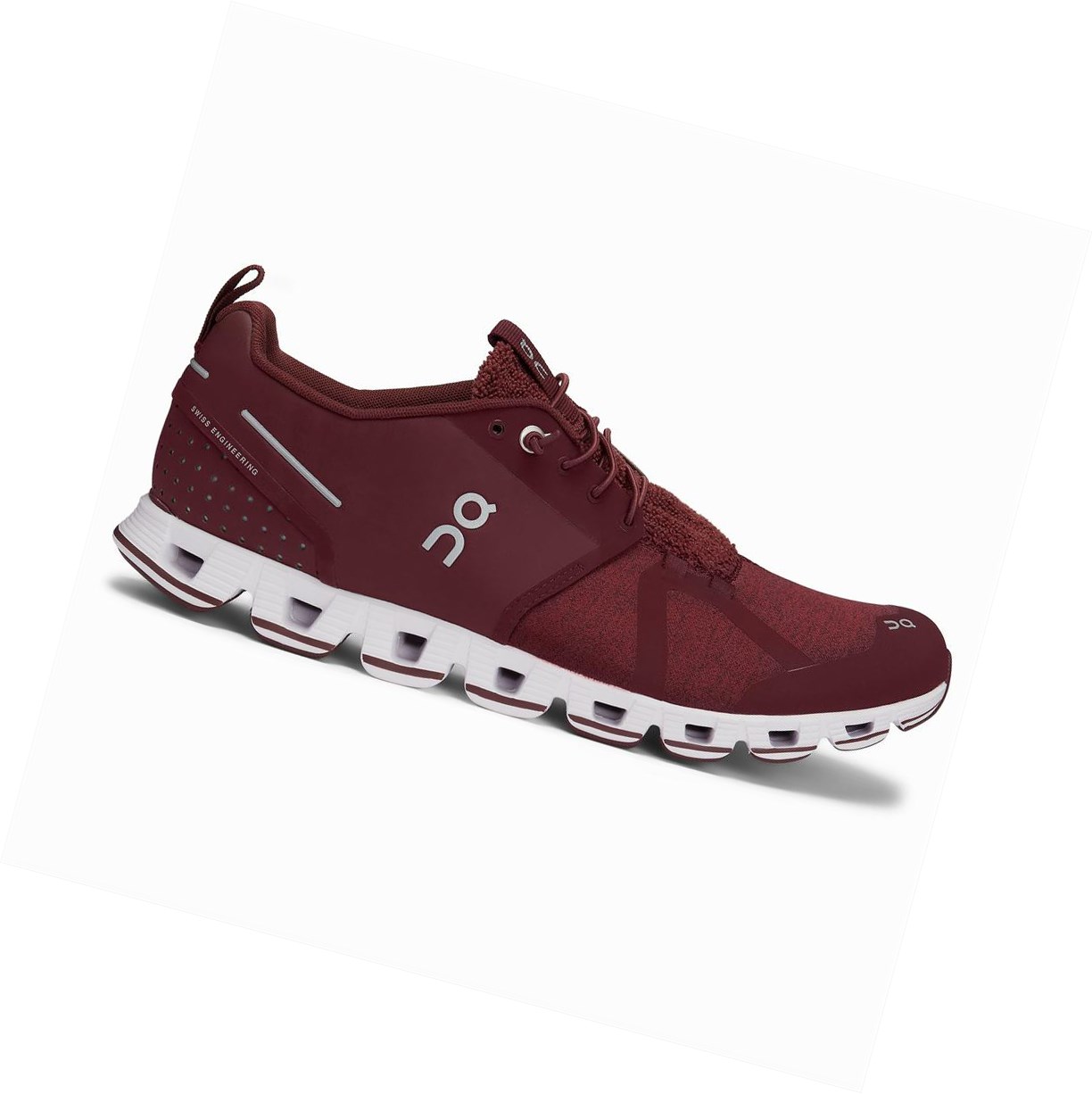 Claret On Cloud Terry Men\'s Road Running Shoes | 3524SFCPL