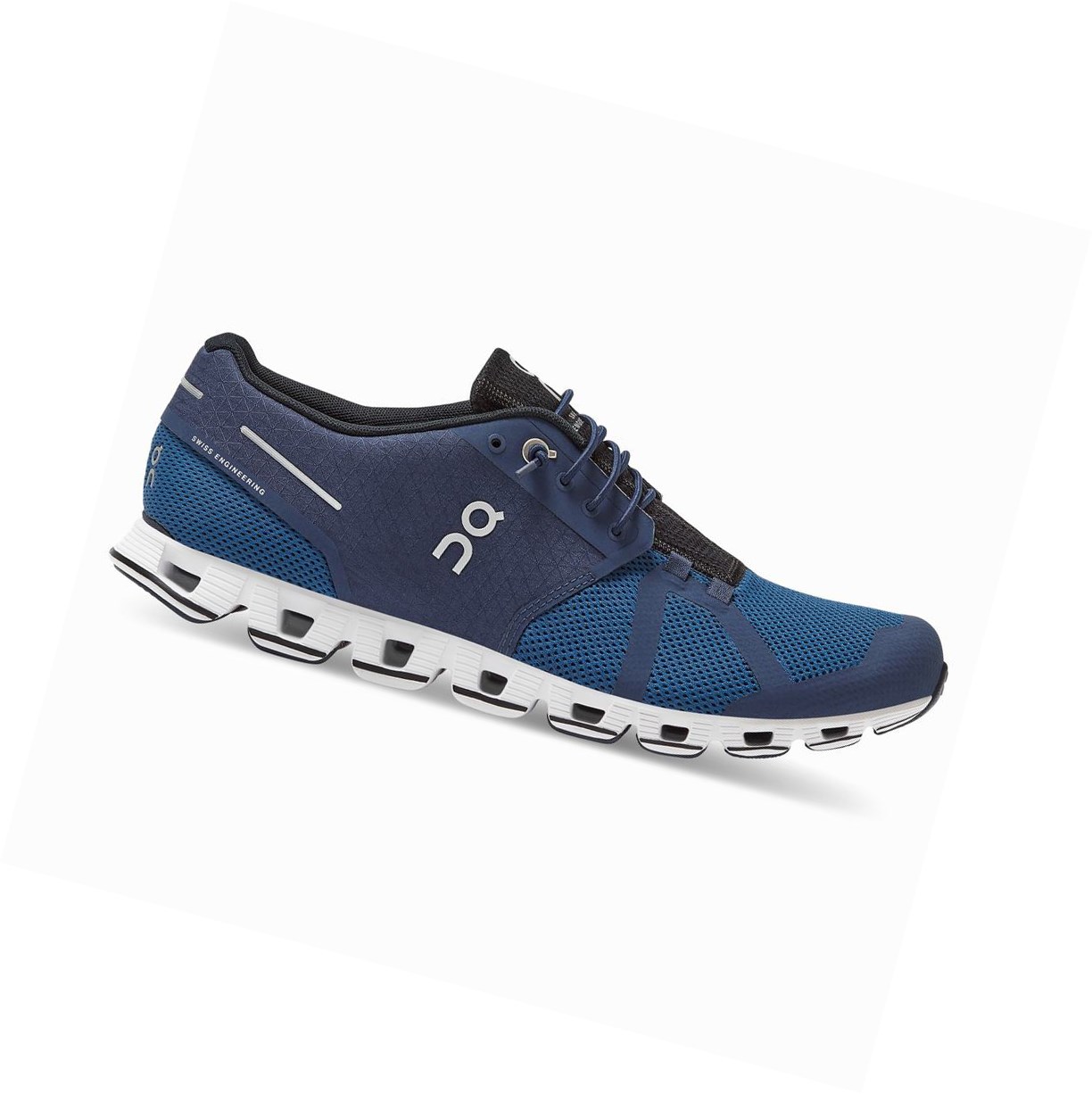 Dark Blue On Cloud Men\'s Road Running Shoes | 7031DSZLE