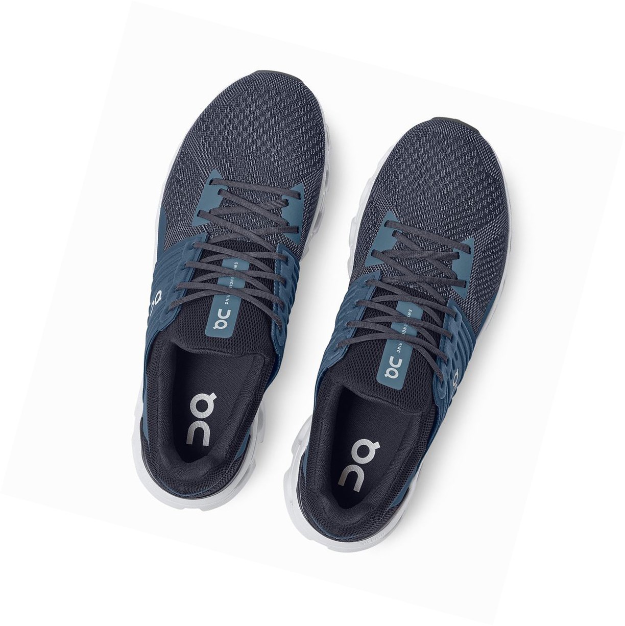 Dark Blue On Cloudswift Men's Road Running Shoes | 8293MUPDO