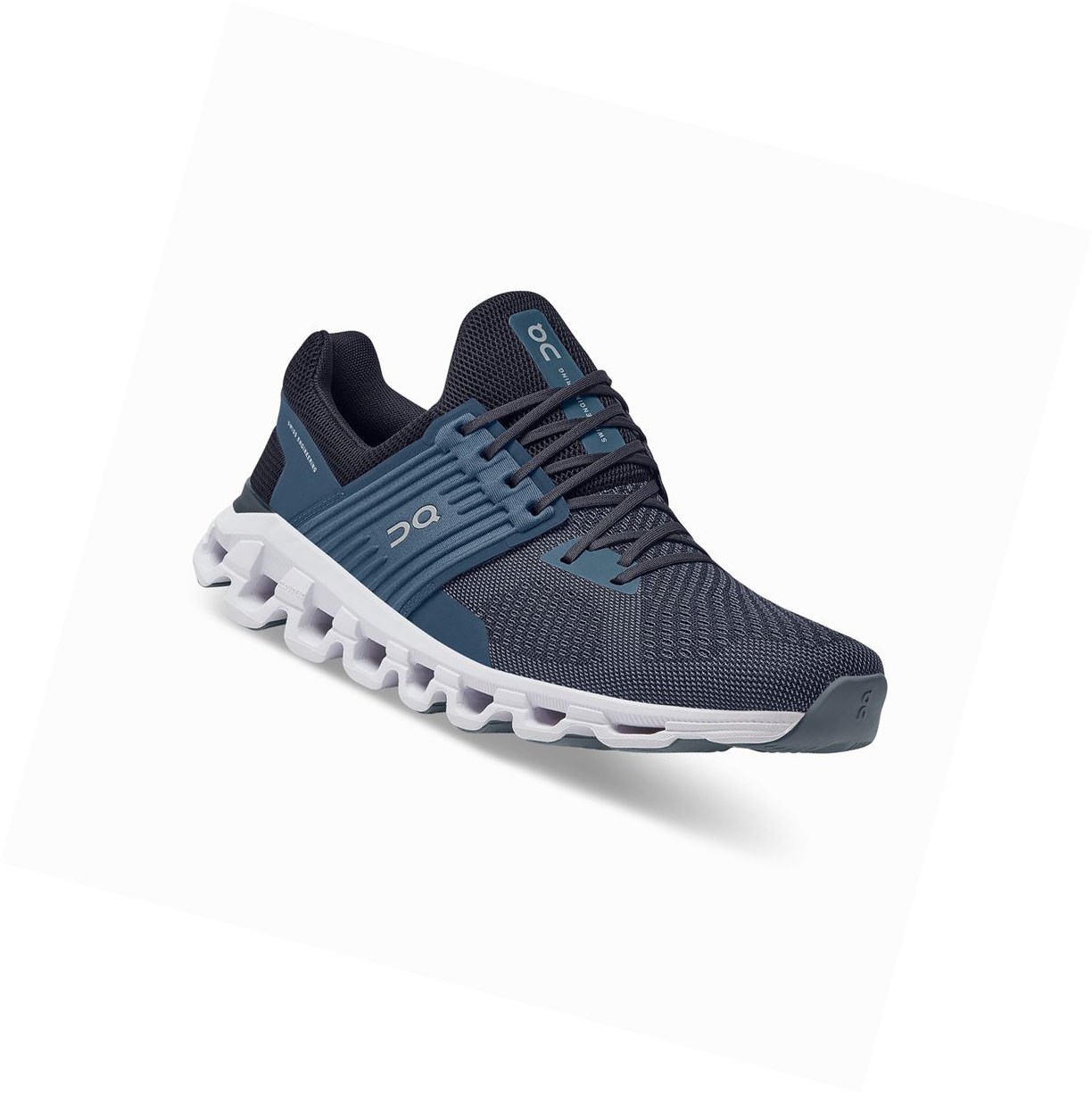 Dark Blue On Cloudswift Men's Road Running Shoes | 8293MUPDO