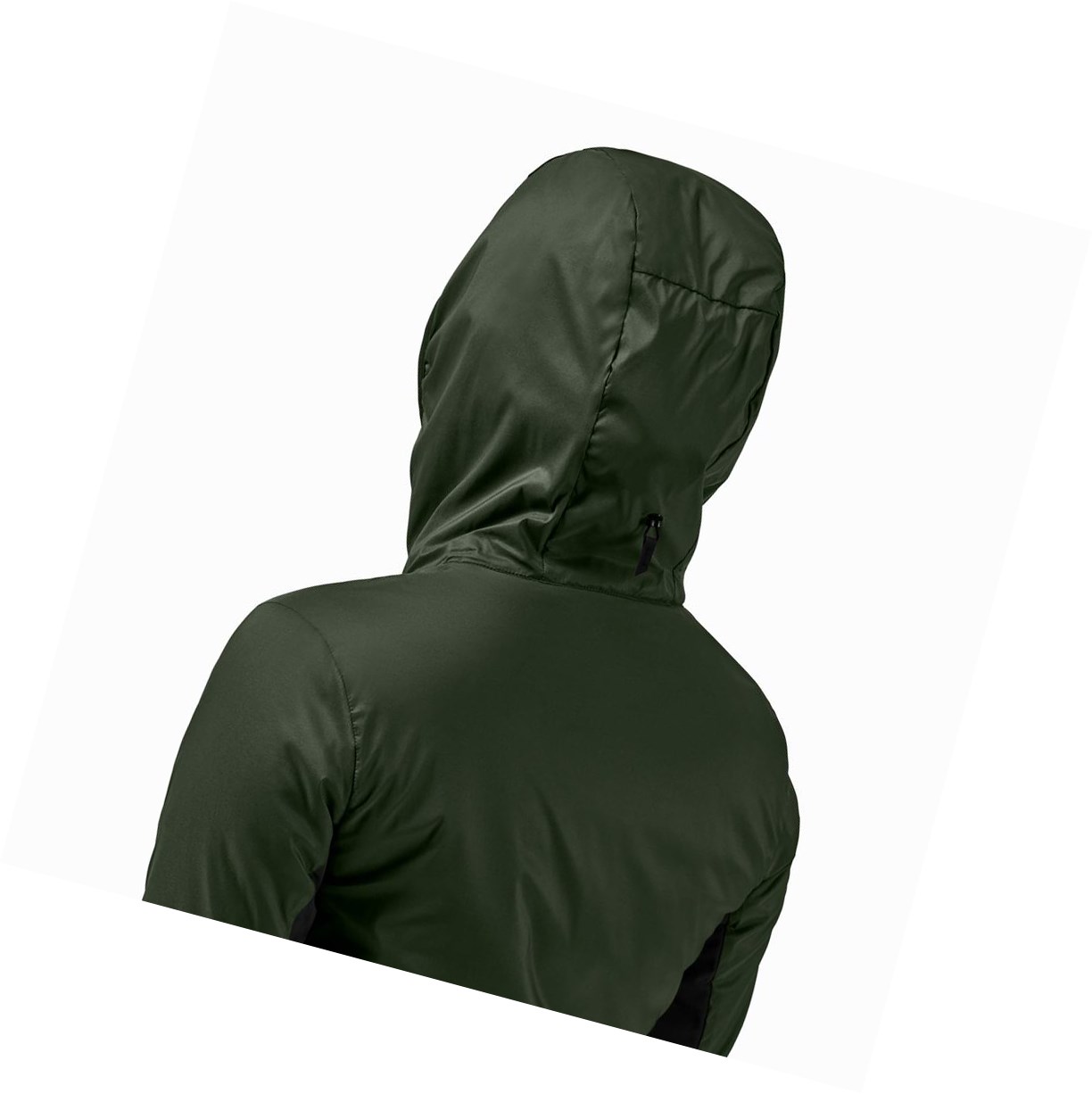 Dark Green / Black On Insulator Women's Jackets | 4326BFUHI