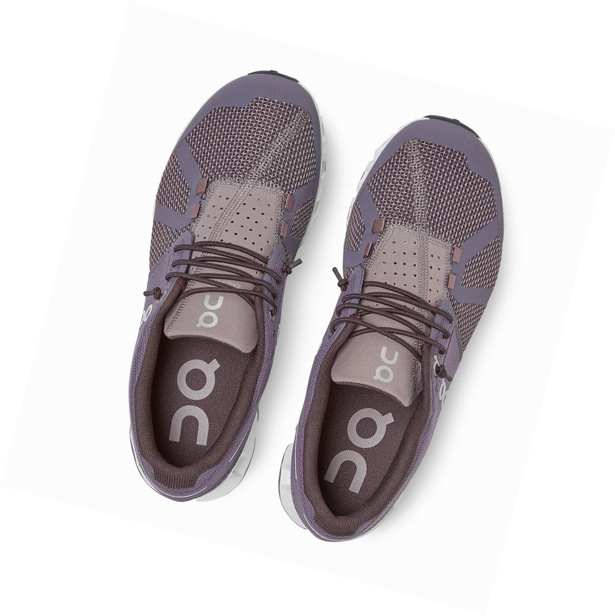 Dark Grey On Cloud Women's Road Running Shoes | 4718IFZLA