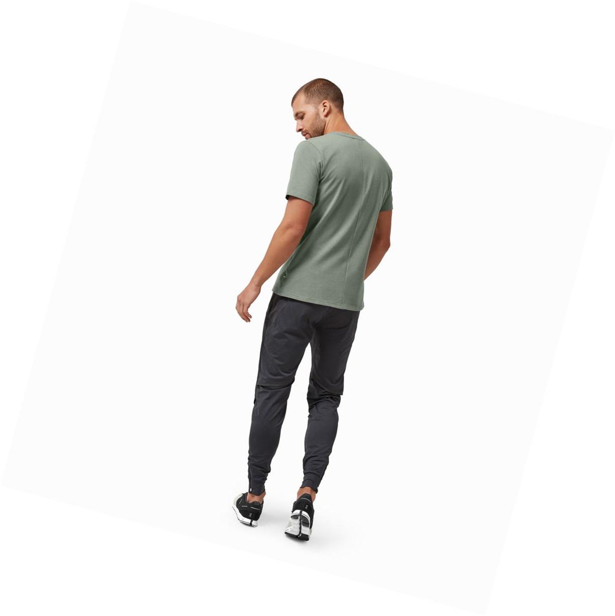 Green On On-T Men's T Shirts | 4690RZMXT