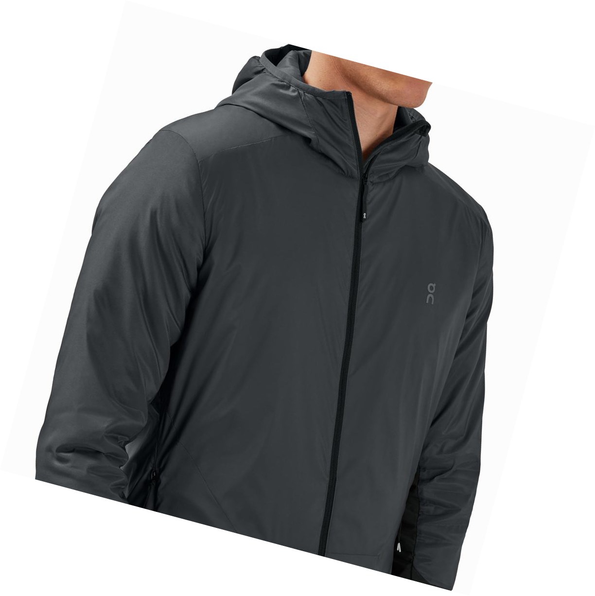 Grey / Black On Insulator Men's Jackets | 0596SYIHK