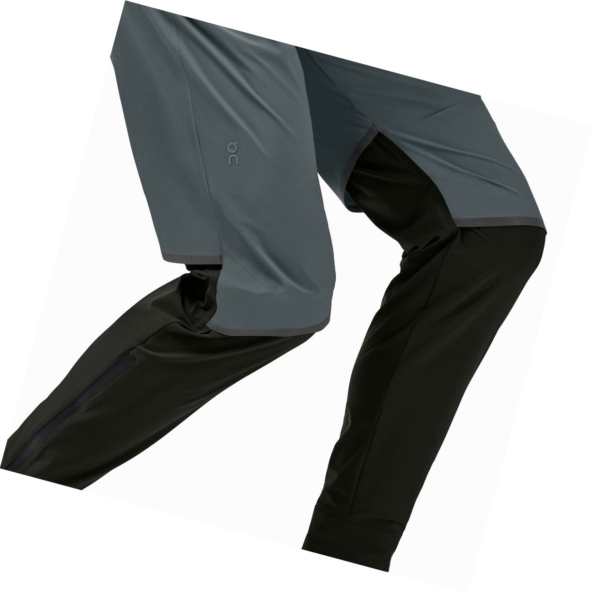 Grey / Black On Waterproof Men's Pants | 0876CEYJD