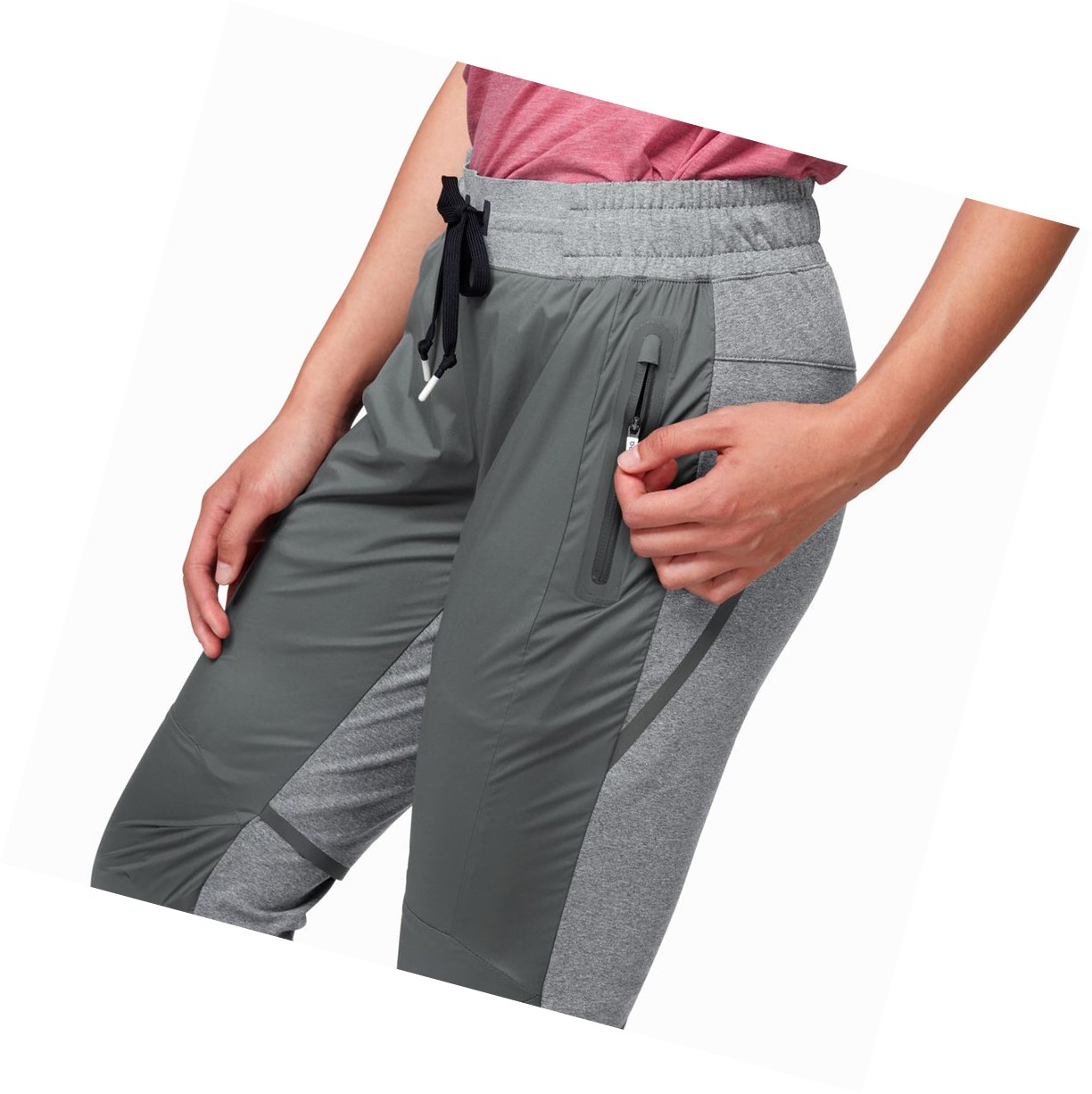 Grey On Running Women's Running Pants | 9807GCARD