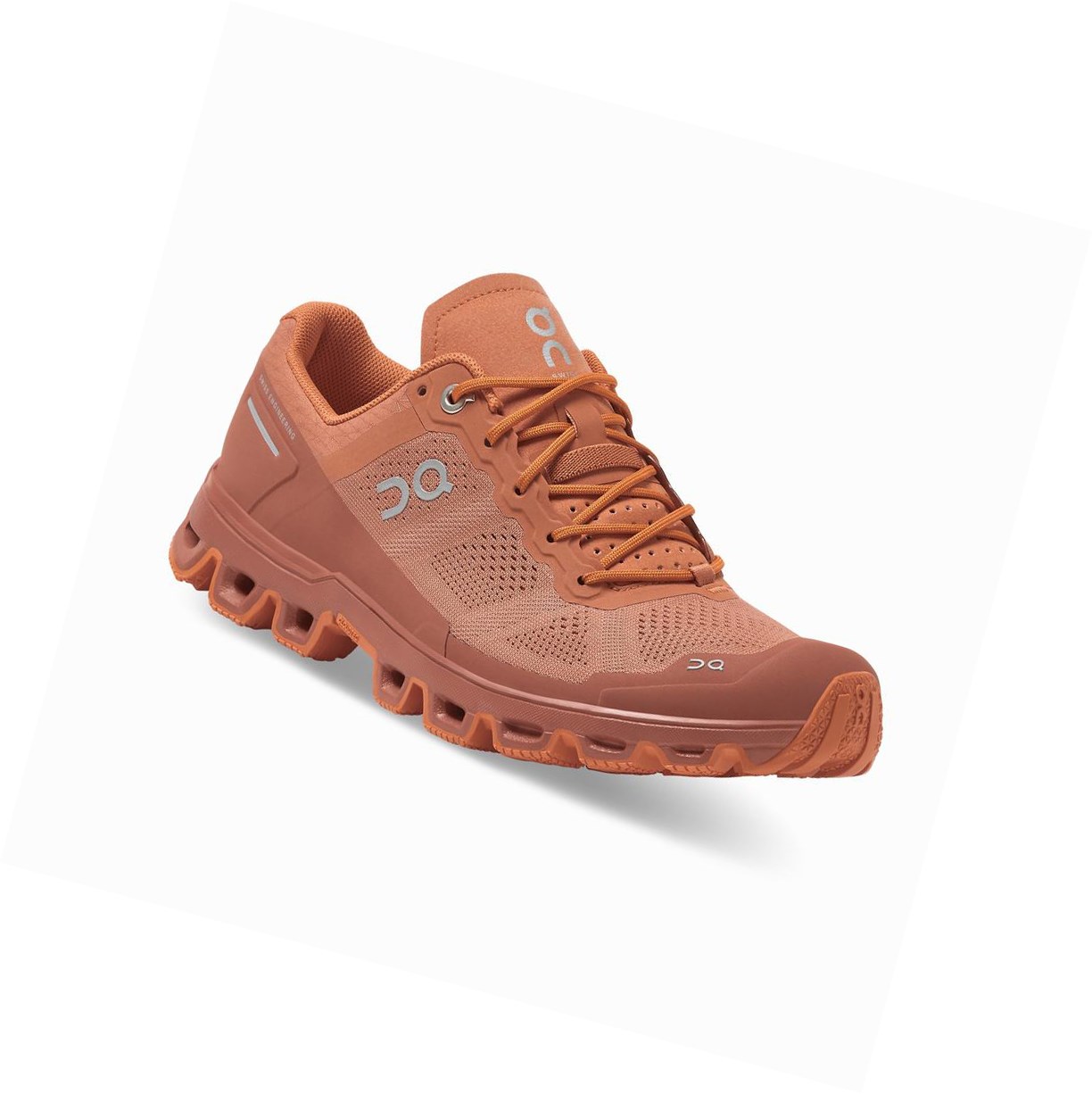 Grey / Orange On Cloudventure Women's Trail Running Shoes | 6071VXUCE