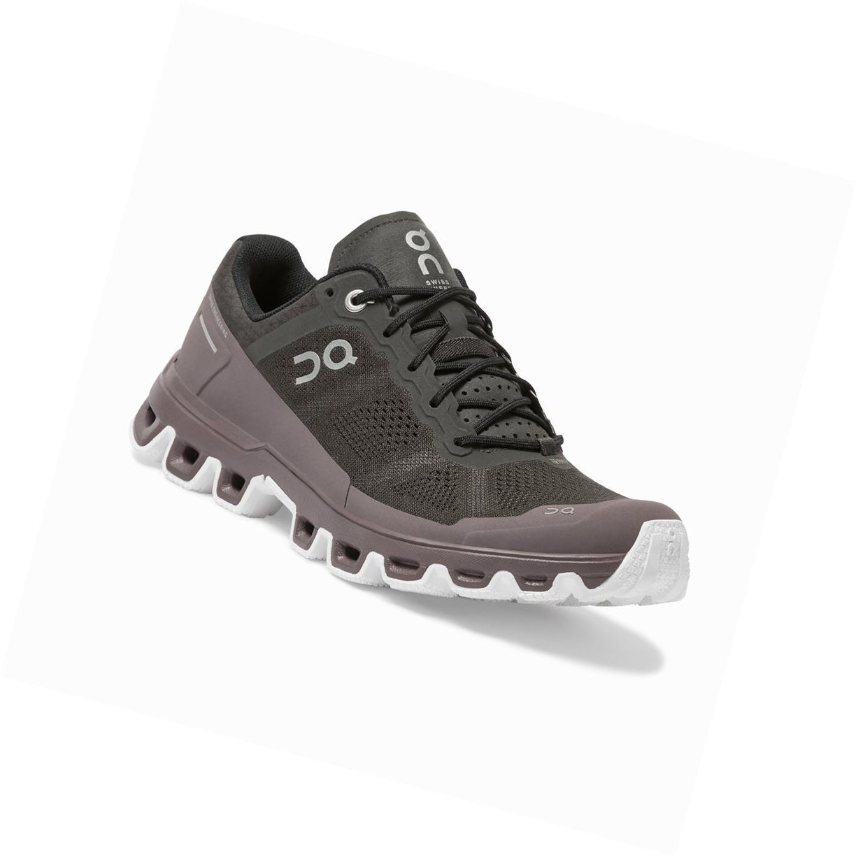 Grey / Purple On Cloudventure Women's Trail Running Shoes | 6904PLZYU