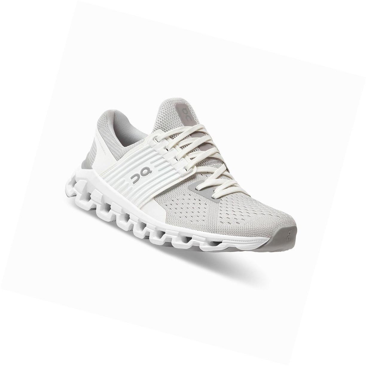 Grey / White On Cloudswift Women's Road Running Shoes | 6752ZOJQX