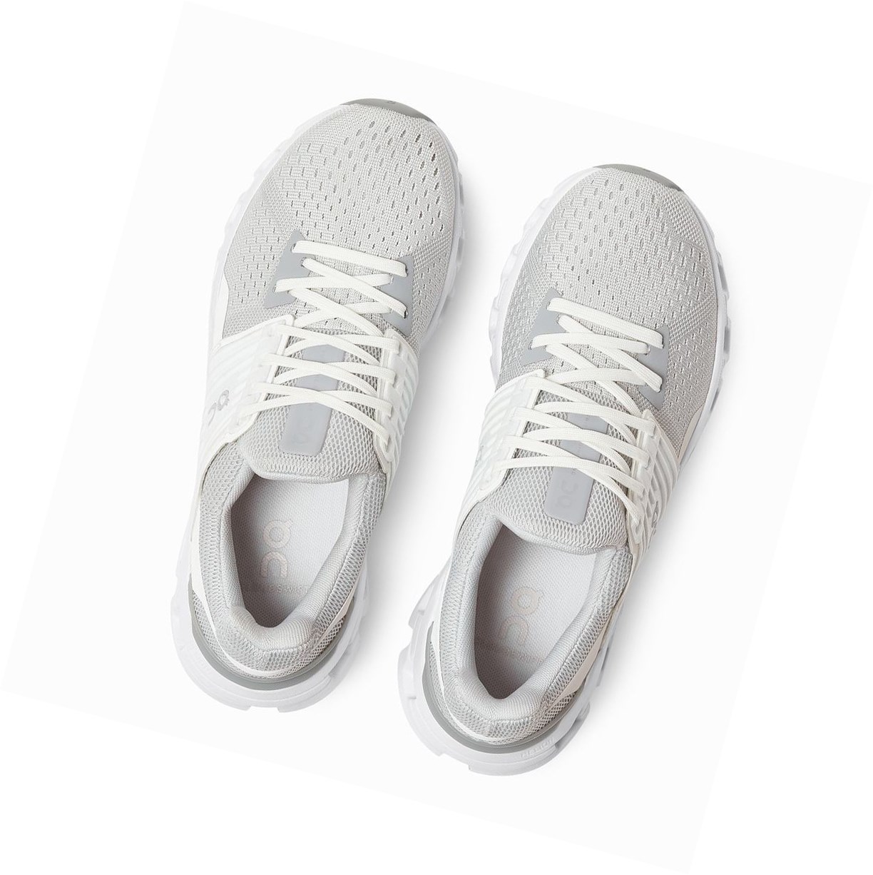 Grey / White On Cloudswift Women's Road Running Shoes | 6752ZOJQX