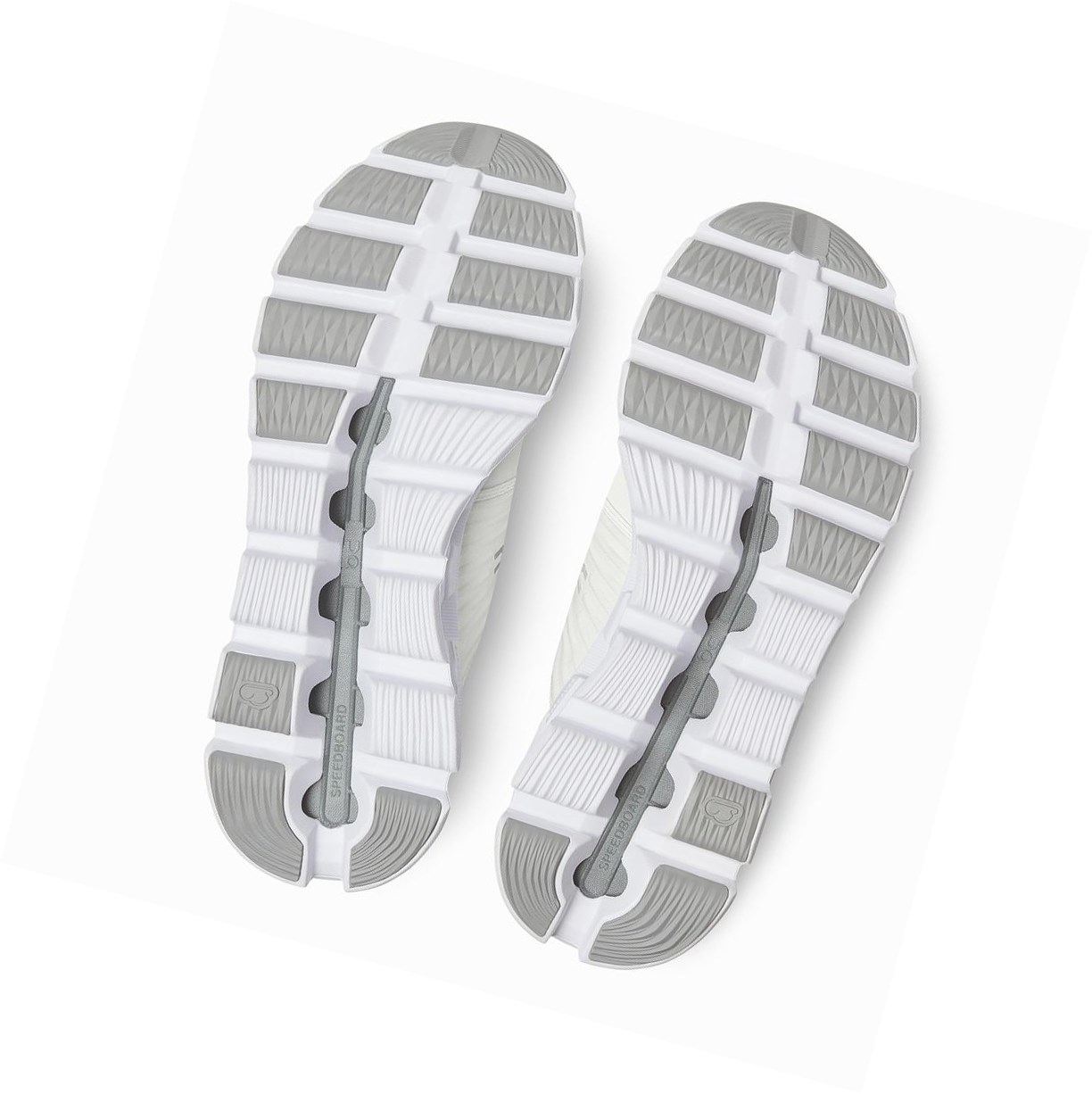 Grey / White On Cloudswift Women's Road Running Shoes | 6752ZOJQX